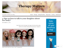 Tablet Screenshot of betweentherapysessions.com